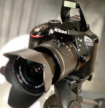 Nikon D3300 AF-S 18-55mm GII-DX-#209-Clicks#NEW #Digital