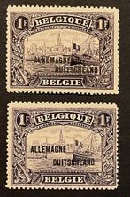 België 1919 - Bezettingszegels opdruk Allemagne -, Gestempeld