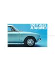 1970 ALFA ROMEO 1750 GT VELOCE BROCHURE FRANS