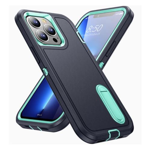iPhone 11 Armor Hoesje met Kickstand - Shockproof Cover Case, Télécoms, Téléphonie mobile | Housses, Coques & Façades | Apple iPhone