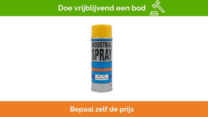 Bieden: Vetus Engine Paint Yellow STM-0056 - Original Engin, Sports nautiques & Bateaux, Accessoires navigation, Enlèvement ou Envoi