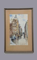 A. J. Zwart (1903-1981) - Amsterdam t kolkje - NO RESERVE, Antiek en Kunst