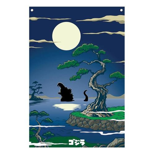Godzilla Wall Banner 125 x 85 cm, Verzamelen, Film en Tv, Ophalen of Verzenden