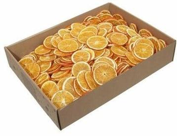 Sinaasappelschijfjes Oranje 1000 gram doos beschikbaar voor biedingen