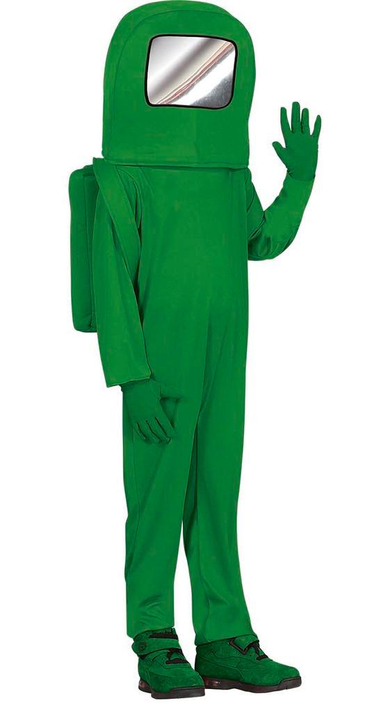 Astronautenpak Kind Groen, Enfants & Bébés, Costumes de carnaval & Déguisements, Envoi