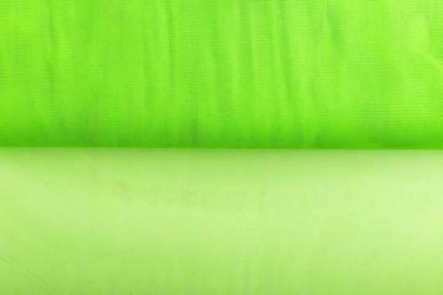 Tule op rol groen - Polyester stof 40m op rol, Hobby en Vrije tijd, Stoffen en Lappen, Verzenden