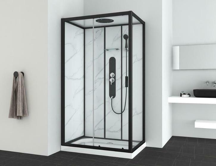 Sanifun complete douchecabine Sigrid 1200 x 800 Kitvrij, Doe-het-zelf en Bouw, Sanitair, Douche, Nieuw, Glas, Ophalen of Verzenden