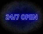 24/7 OPEN neon sign - LED neon reclame bord neon letters ..., Articles professionnels, Horeca | Autre, Verzenden