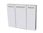 Aluma luxe spiegelkast incl. LED verlichting100x80cm, Huis en Inrichting, Woonaccessoires | Spiegels, Ophalen of Verzenden, Nieuw