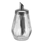 Suikerstrooier | RVS/Glas | 0.26L | 150(h)mm EMGA, Verzenden, Nieuw in verpakking
