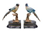 Beeldje - Pair of birds (2) - Porselein, Brons, Antiek en Kunst