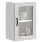 vidaXL Armoire murale de cuisine avec porte en verre, Verzenden, Neuf