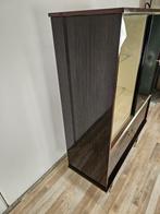 Vitrinekast - Vitrine in palissander lamina uit de jaren 50