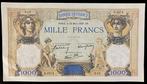 Frankrijk. - 4 x 1000 Francs 30/03/1939 - Type Cerès et, Postzegels en Munten