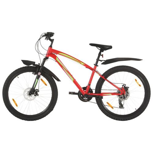 vidaXL Mountainbike 21 versnellingen 26 inch wielen 36 cm, Fietsen en Brommers, Fietsen | Racefietsen, Nieuw, Verzenden