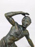 Jean de Roncourt - Sculpture, Athlète - 30 cm - Bronze,, Antiek en Kunst