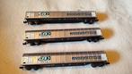 Minitrix N - 15614 - Modeltrein goederenwagonset (3) - NMBS, Hobby en Vrije tijd, Nieuw