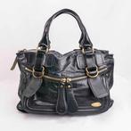Chloé - Vintage Black Leather Bay Bag - Handtas, Nieuw