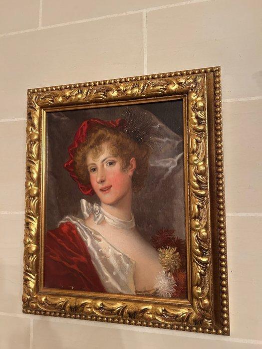 French school, XIX century - workshop ofJules Adolphe, Antiek en Kunst, Kunst | Schilderijen | Klassiek