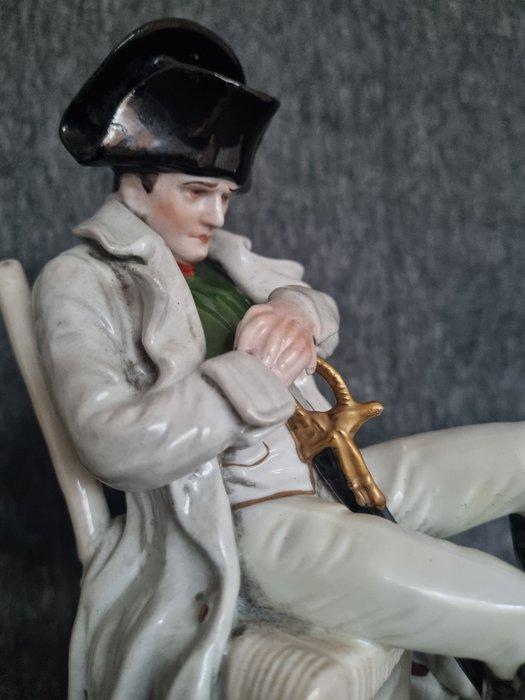 Scheibe-Alsbach - Beeldje - Napoleon Bonaparte - Porselein, Antiquités & Art, Antiquités | Verre & Cristal