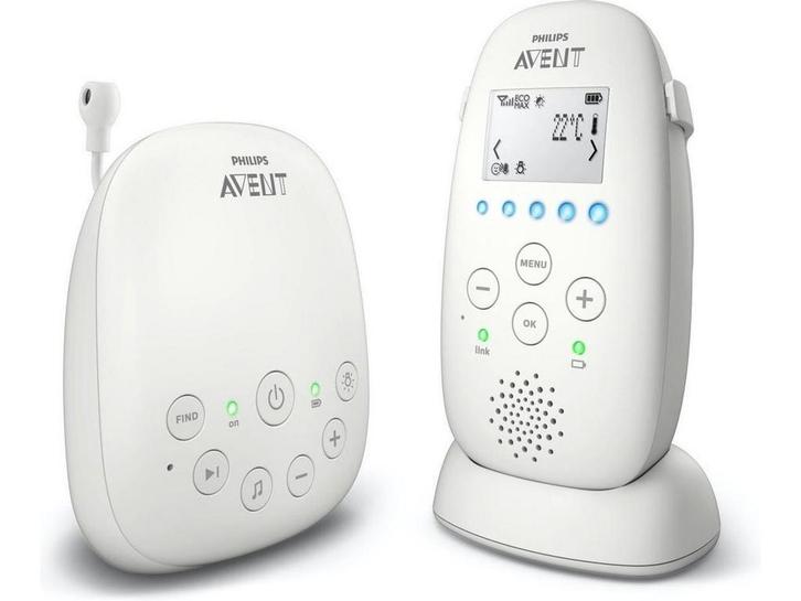 Philips Avent SCD723/26 - DECT Babyfoon - Temperatuursensor, Kinderen en Baby's, Babyfoons, Nieuw, Verzenden