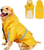 2dekans | Dutchwide - Hondenjas - Regenjas Hond - Geel -Maat, Dieren en Toebehoren, Ophalen of Verzenden, Nieuw
