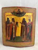 Icoon - Vier heiligen - Hout