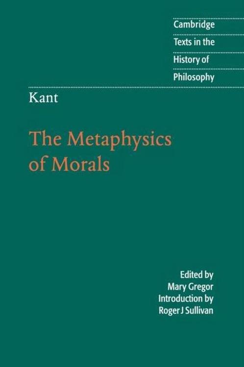 Kant Metaphysics Of Morals 9780521566735 Hans Siegbert Reiss, Boeken, Taal | Engels, Zo goed als nieuw, Verzenden