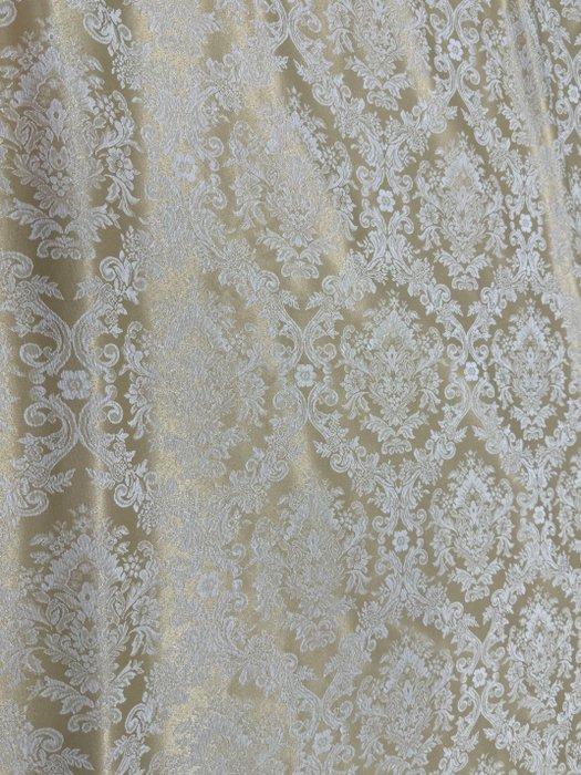 Luxe damast met brokaat uit Damaskus voor tapijtwerk -, Antiek en Kunst, Antiek | Tapijten, Tafelkleden en Textiel