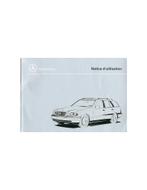 1996 MERCEDES BENZ C KLASSE COMBI INSTRUCTIEBOEKJE FRANS, Auto diversen, Handleidingen en Instructieboekjes, Ophalen of Verzenden