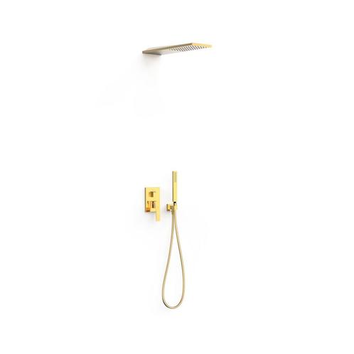 Regendoucheset Inbouw Tres Slim Exclusive Met Wanddouche en, Doe-het-zelf en Bouw, Sanitair, Kraan, Nieuw, Ophalen of Verzenden