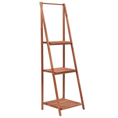 vidaXL Plantenstandaard 45x40x145 cm cederhout, Tuin en Terras, Bloembakken en Plantenbakken, Nieuw, Verzenden