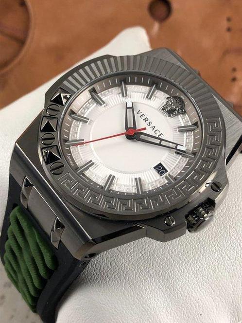 Versace - Chain Reaction - VEDY004 - Heren - 2020+, Handtassen en Accessoires, Horloges | Heren