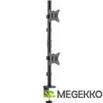 Gembird MA-D2-02 flat panel bureau steun, Computers en Software, Verzenden, Nieuw