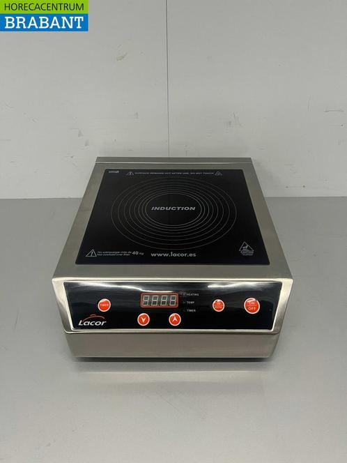 RVS Lacor Inductie fornuis kookplaat 3,5 kW 230V Horeca, Zakelijke goederen, Horeca | Keukenapparatuur, Ophalen of Verzenden