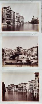Paolo Salviati (1818/ 1894) - Lot. of 3 Venezia: Canal