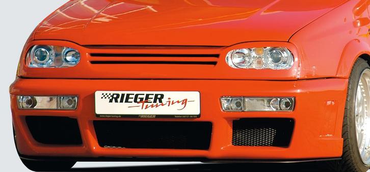 Rieger grill | Golf 3 - 3-drs., 5-drs., Cabrio, Combi | stuk, Auto-onderdelen, Carrosserie, Nieuw, Volkswagen, Verzenden