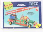 Tecc Constructie-box 7 Brandweer-Ladderwagen met echt wer..., Hobby & Loisirs créatifs, Voitures miniatures | Échelles Autre, Ophalen of Verzenden