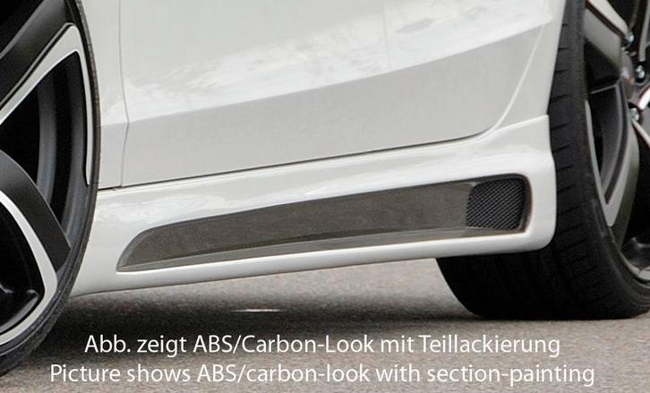 Rieger side skirt | A4 (B8/B81): 11.07- - Lim., Avant    A4, Auto-onderdelen, Carrosserie, Nieuw, Audi, Verzenden