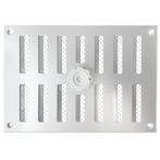 Aluminium afsluitbaar schuifrooster opbouw 215 x 150mm, Verzenden, Nieuw