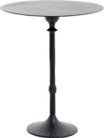 2dekans | Light & Living Bijzettafel Janna Ø50cm - Mat Zwart, Ophalen of Verzenden