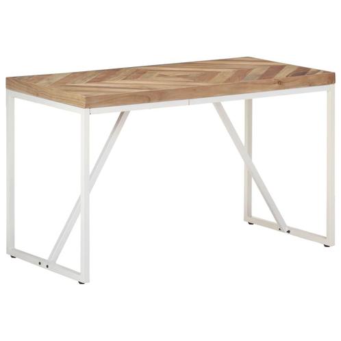 vidaXL Table à manger 120x60x76 cm Bois massif dacacia, Maison & Meubles, Tables | Tables à manger, Neuf, Envoi