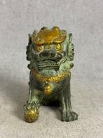 Installer les chiens foo - Bronze - Chine - Fin du XXe