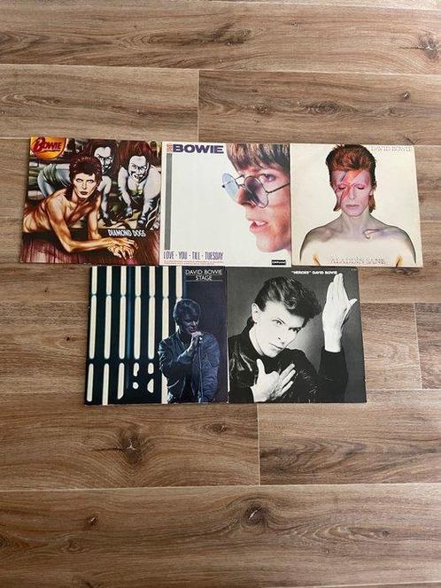 David Bowie - 5 lp albums - Différents titres - LP - Premier, Cd's en Dvd's, Vinyl Singles