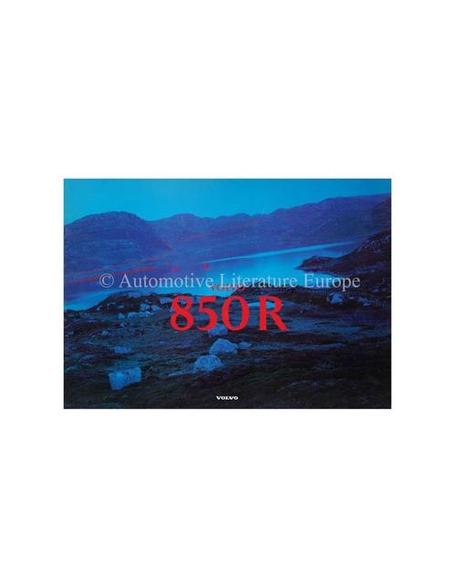 1996 VOLVO 850 R BROCHURE NEDERLANDS, Boeken, Auto's | Folders en Tijdschriften, Ophalen of Verzenden