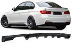 M-Pakket Performance Diffuser Dubbel Links BMW F30 F31 B2387, Nieuw, Achter, BMW