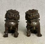 Installer les chiens foo - Bronze - Fin du XXe siècle, Antiquités & Art