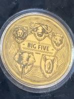 Togo. 1500 Francs 2022 Big Five, 1/200 Oz (.999) (Zonder, Postzegels en Munten