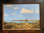 J.Birnie (XX) - Kustgezicht met vuurtoren