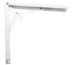 AMIG Plankdrager opvouwbaar 400x400 mm wit, Huis en Inrichting, Nieuw, Overige materialen